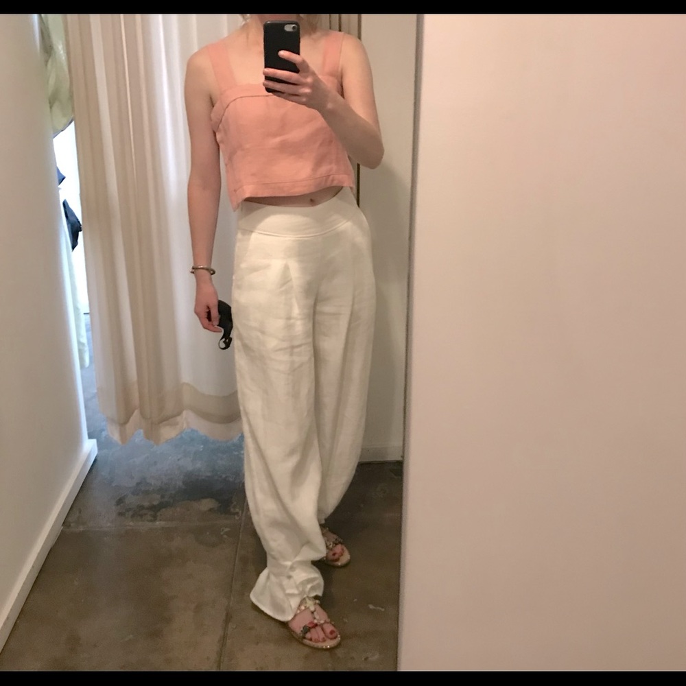 Boutique AUS Designer Flannel Linen Pant Set